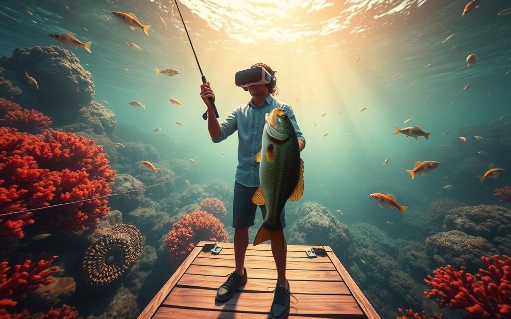เกมตกปลา VR